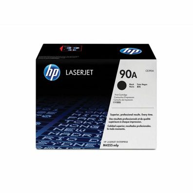 Toner HP CE390A (90A) - Schwarz - Kapazität: 10.000 Seiten