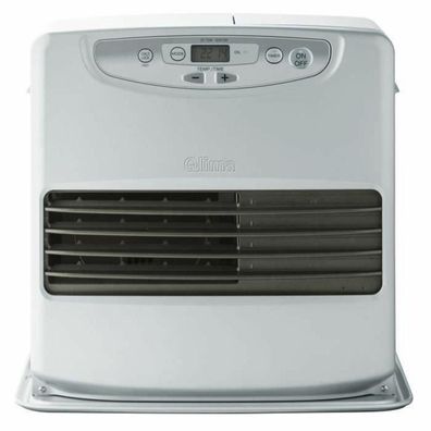 Elektronischer Petroleumofen Qlima 3700 Watt, Grau Edelstahl