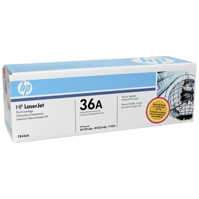 Toner HP CB436A (36A) - Schwarz - 2000 Seiten