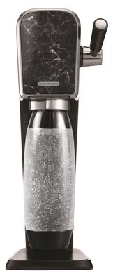Sodastream Sodamachine mit elegantem schwarzem Marmor-Effekt