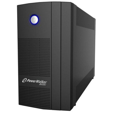 USV PowerWalker 600 W Line-Interactive Tower, schwarz