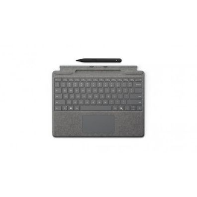 Tastatur Microsoft Surface Pro Signature Keyboard QWERTZ Platin