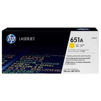 Toner HP CE342A (651A) Gelb - 16.000 Seiten