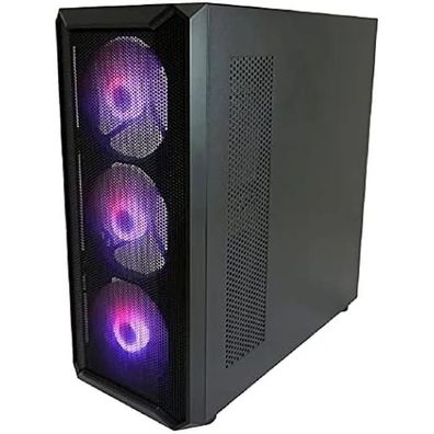 PC Gehäuse PowerColor LC-Power Gaming 804B Obsession X RGB Schwarz