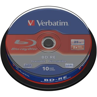BD-RE Verbatim 25GB 2x 10er Spindel