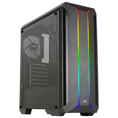 PC-Gehäuse Aerocool Skyline ARGB V1 Midi Tower Schwarz
