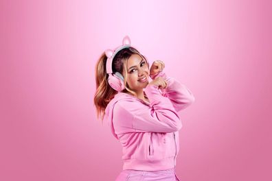 Headset Razer Kraken Kitty V2 Pro mit virtuellem 7.1 Surround-Sound