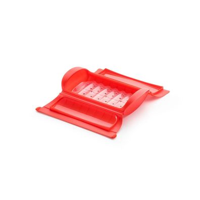 Dampfgarer Lekue Rotes Design