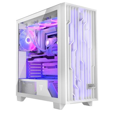 PC-Gehäuse Modecom Volcano Perun Apex ARGB Weiß