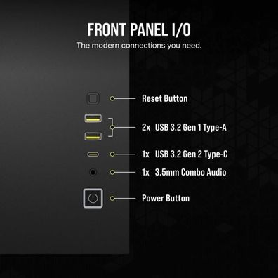 PC-Gehäuse Corsair iCUE LINK 2500X RGB Micro-ATX Mid Tower