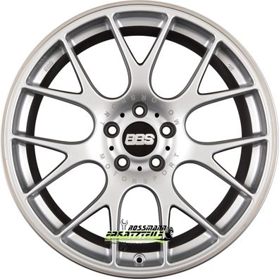 4x BBS CH-R brillantsilber 11.5x20 ET65 - LK5/130 ML71.6 Felge Alu