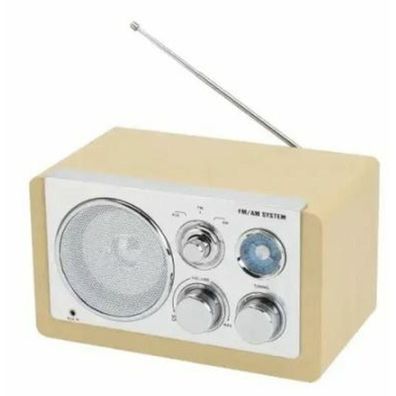 AM/FM Analogradio Denver Elektronik Holzfarben 15W