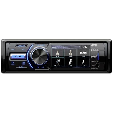 Autoradio JVC KD-X561DBT mit Bluetooth und 180 W Ausgangsleistung