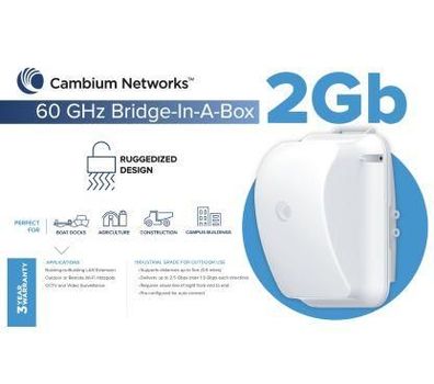 Netzwerkgerät Cambium-networks Cambium 60GHz Bridge