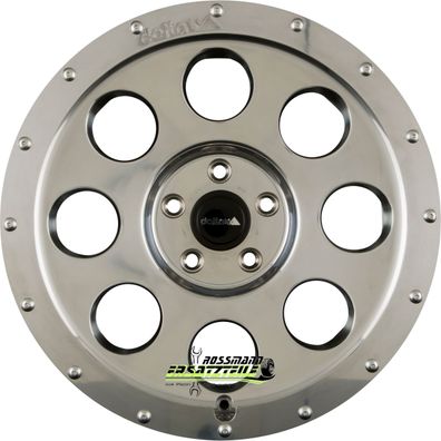 4x Delta 4X4 Beadlook clearcoate 9x18 ET20 - LK6/139.7 ML106.2 Felgen Alufelgen