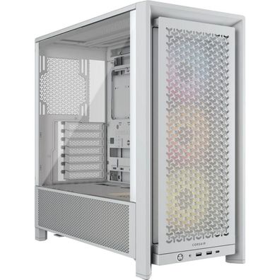 PC-Gehäuse Corsair FRAME 4000D RS ARGB Midi-Tower Weiß