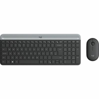Tastatur und Maus Set Logitech MK470 Slim Wireless