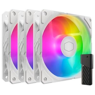 Ventilator Aster Cooler MSickleFlow Edge 120 ARGB Weiß