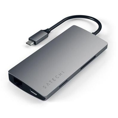 Hub USB-C Satechi Aluminium Multi-Port Adapter V2