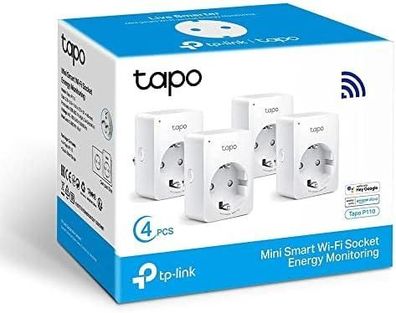 Intelligente Steckdose TP-Link Tapo P110, Weiß