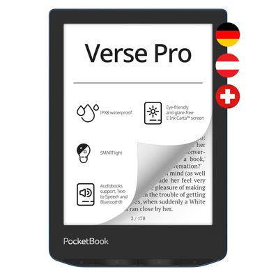 E-Reader Poc PocketBook Verse Pro 15,24 cm E-Ink