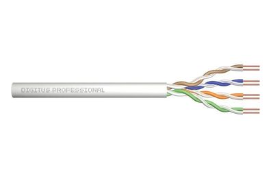 Kabel Digitus ASSNET100 CAT 5E U-UTP 305 m Grau