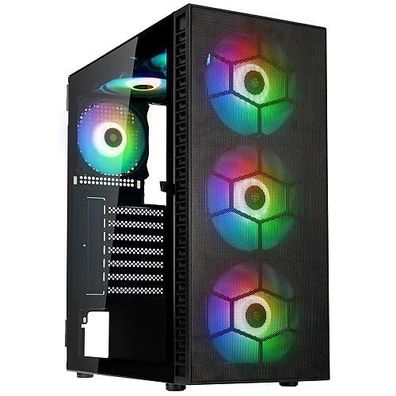 Kolink OBSERVATORY HF MB computer case Midi Tower Black