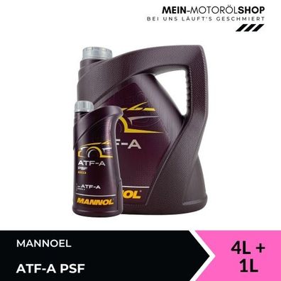 Mannol ATF-A PSF 4 + 1 Liter