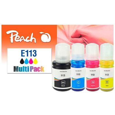 Tintenpatronen Peach Multipack Schwarz und Farbe