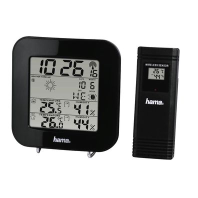 Wetterstation Hama Multifunktional mit LCD-Display