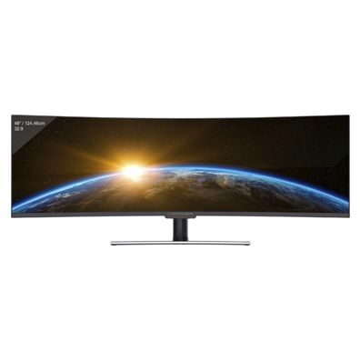 Gaming-Monitor LC-Power LC-M49-DFHD-144-C-Q 124,5 cm (49") QLED