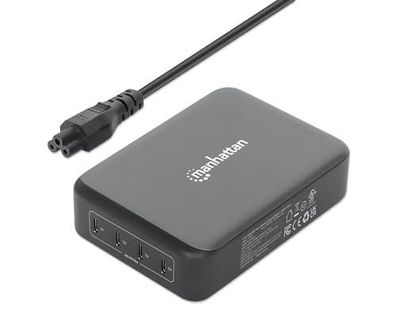 Ladegerät Manhattan 4-Port GaN USB-C 240W