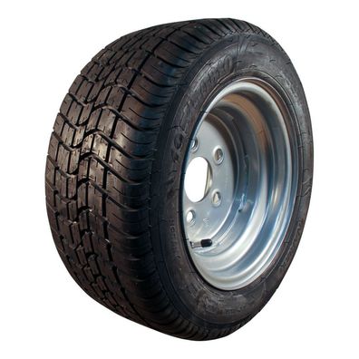 1x Komplettrad 195/50 B10 18x8.0-10 5x112 ET-4 750kg Trailer Anhänger DOT0325