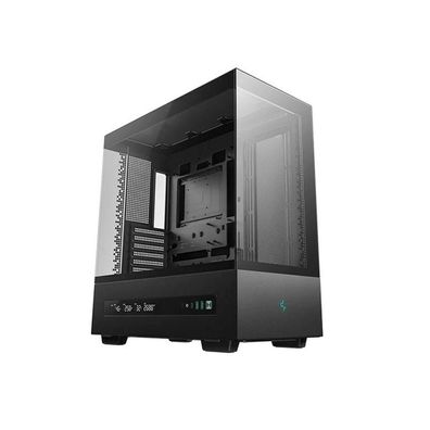 BoÃ®tier ATX DeepCool CH270 Digital Schwarz Tempered Glass