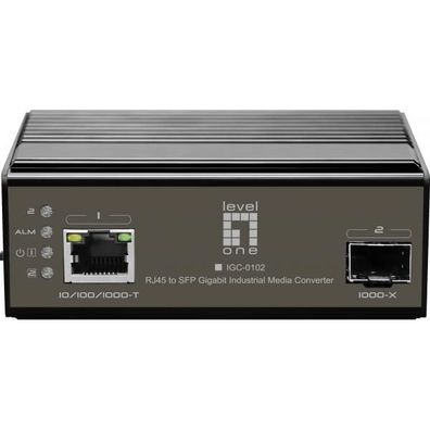 Medienkonverter LevelOne GigE 10Base-T/100Base-TX/1000Base-T/X
