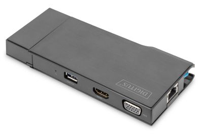 Dockingstation Digitus USB3.0 HDMI VGA 1GbE