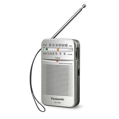 Tragbares Radio Panasonic RF-P50DEG-S Silber