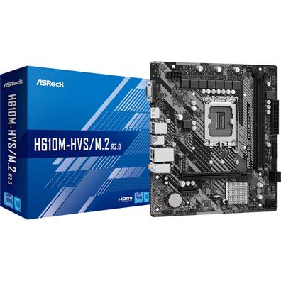 Micro ATX Mainboard ASRock H610M-HVS/M.2 R2.0