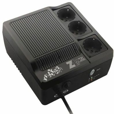 USV Infosec Z1 Zenergy Cube EX 600, 600 VA, Schwarz