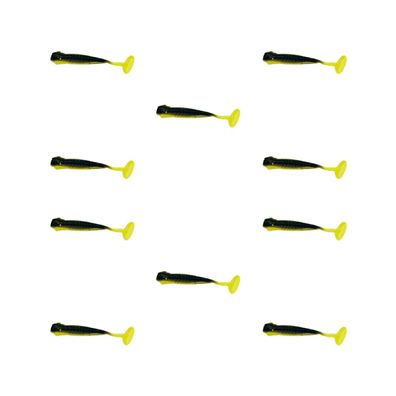10 Stk Mini Softbaits Gummifische 3 cm