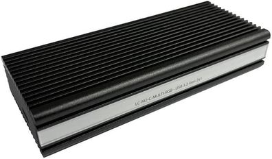 Externe SSD-Gehäuse LC-Power mit RGB-Beleuchtung