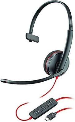 Kabelgebundenes Headset Plantronics Blackwire C3210 USB-C