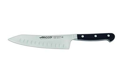Kéchenmesser Arcos Rocking Santoku schwarz
