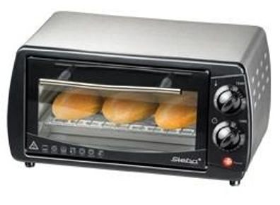 Mini-Backofen Steba 9 Liter, 800 W, schwarz