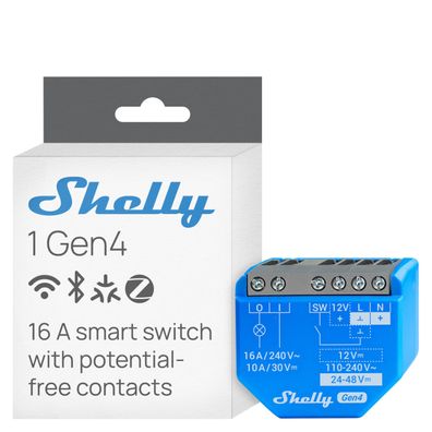 Smart-Home-Gerät Shelly Intelligenter Schalter mit WLAN