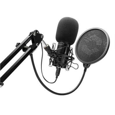 Streaming Kit Speed-link mit flexiblem Mikrofonarm, schwarz