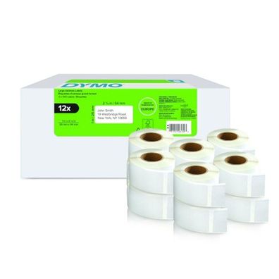 Etiketten Dymo LabelWriter 2177563 Weiß, 6000 Stéck