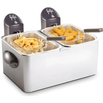 Fritteuse Frifri Professionelle Doppelkorb 6400W