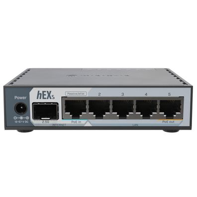 Kabelgebundener Router Mikrotik E60IUGS Gigabit Ethernet schwarz