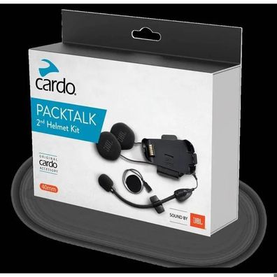 Intercom Cardo Kit 2nd Helmet JBL Bluetooth